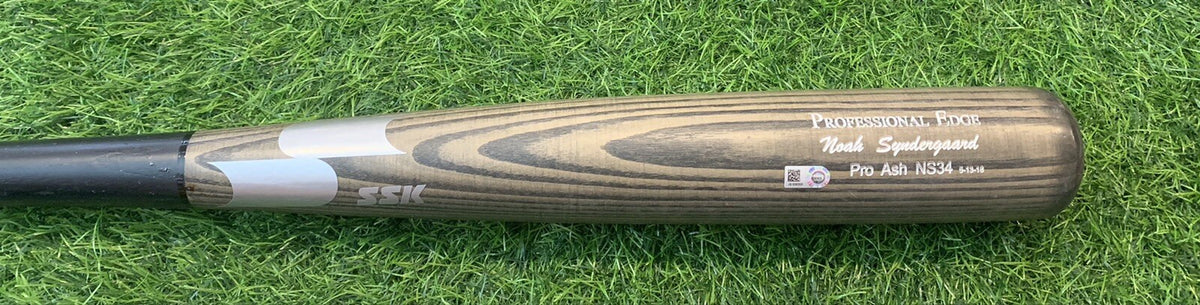 Noah Syndergaard New York Mets Game Used Bat 2018 Uncracked MLB Auth