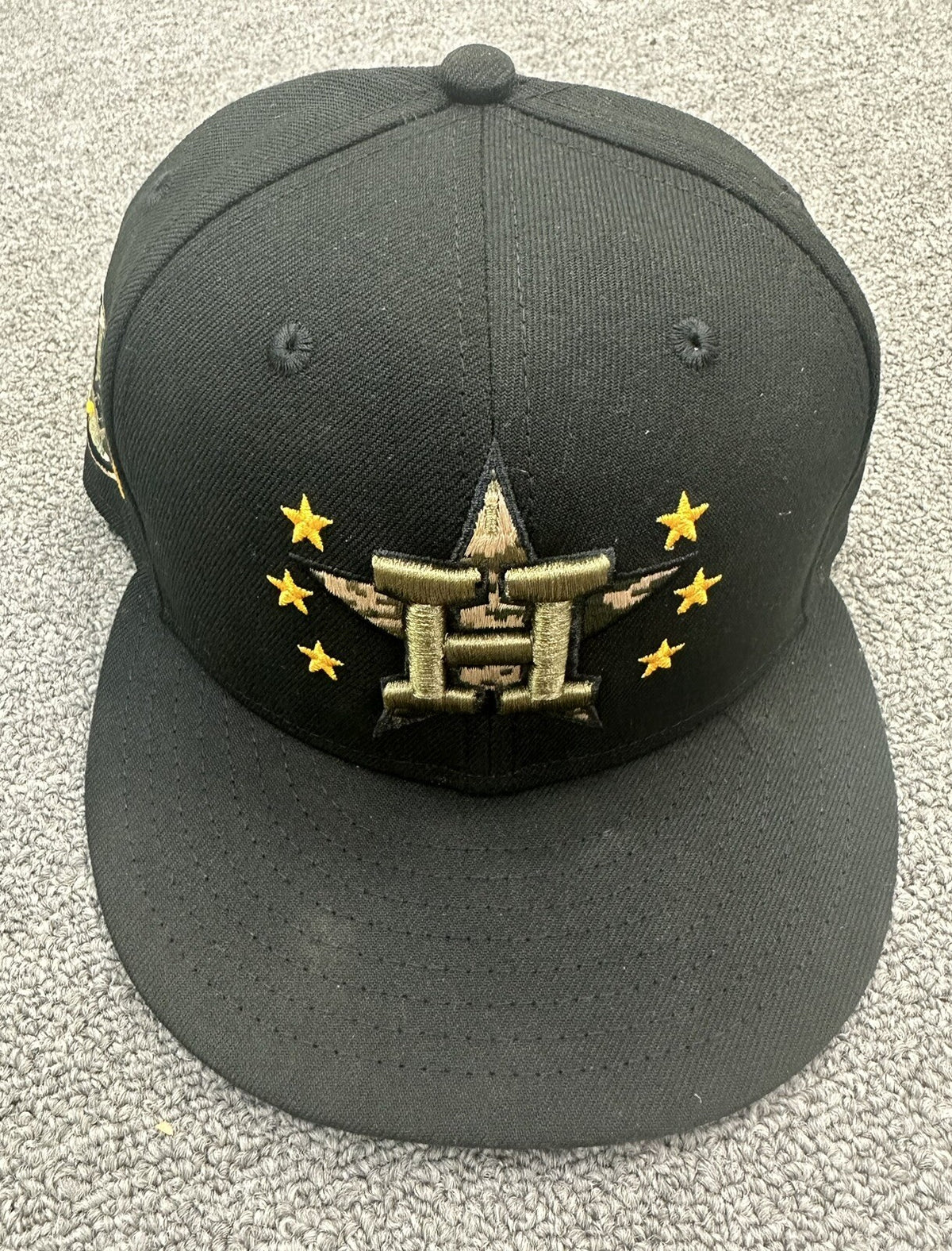 Jose Altuve Houston Astros Game Used Hat 2024 MLB Auth *217th HR Game*