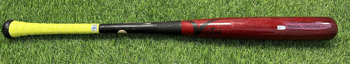 Randal Grichuk Toronto Blue Jays game used bat 2021 “Single"