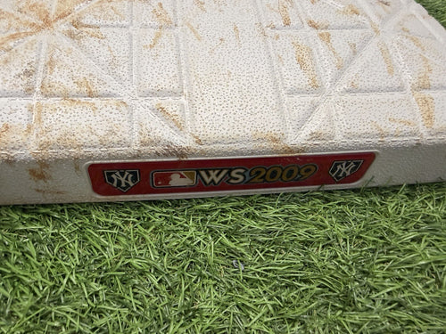 2009 World Series Game 6 – New York Yankees Game-Used Base MLB Auth Clinch Game!