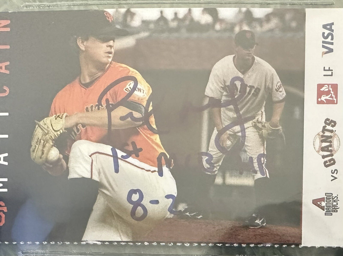 Paul Goldschmidt Game Used Ticket “1st Career HR” BAS 10 Auth MLB Auth