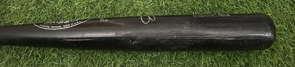 Joey Votto Cincinnati Reds Game Used Bat Signed 2008 Rookie Season MLB Auth LOA