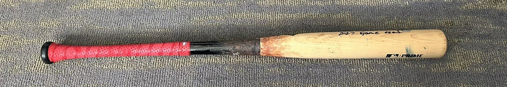 Ronald Acuna Jr. Atlanta Braves Game Used Bat 2023 NL MVP MLB Auth Signed 2 Hits