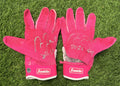Jose Ramirez Guardians Game Used Custom Batting Gloves Pink Signed GUG LOA 2026