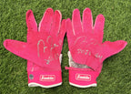 Jose Ramirez Guardians Game Used Custom Batting Gloves Pink Signed GUG LOA 2026