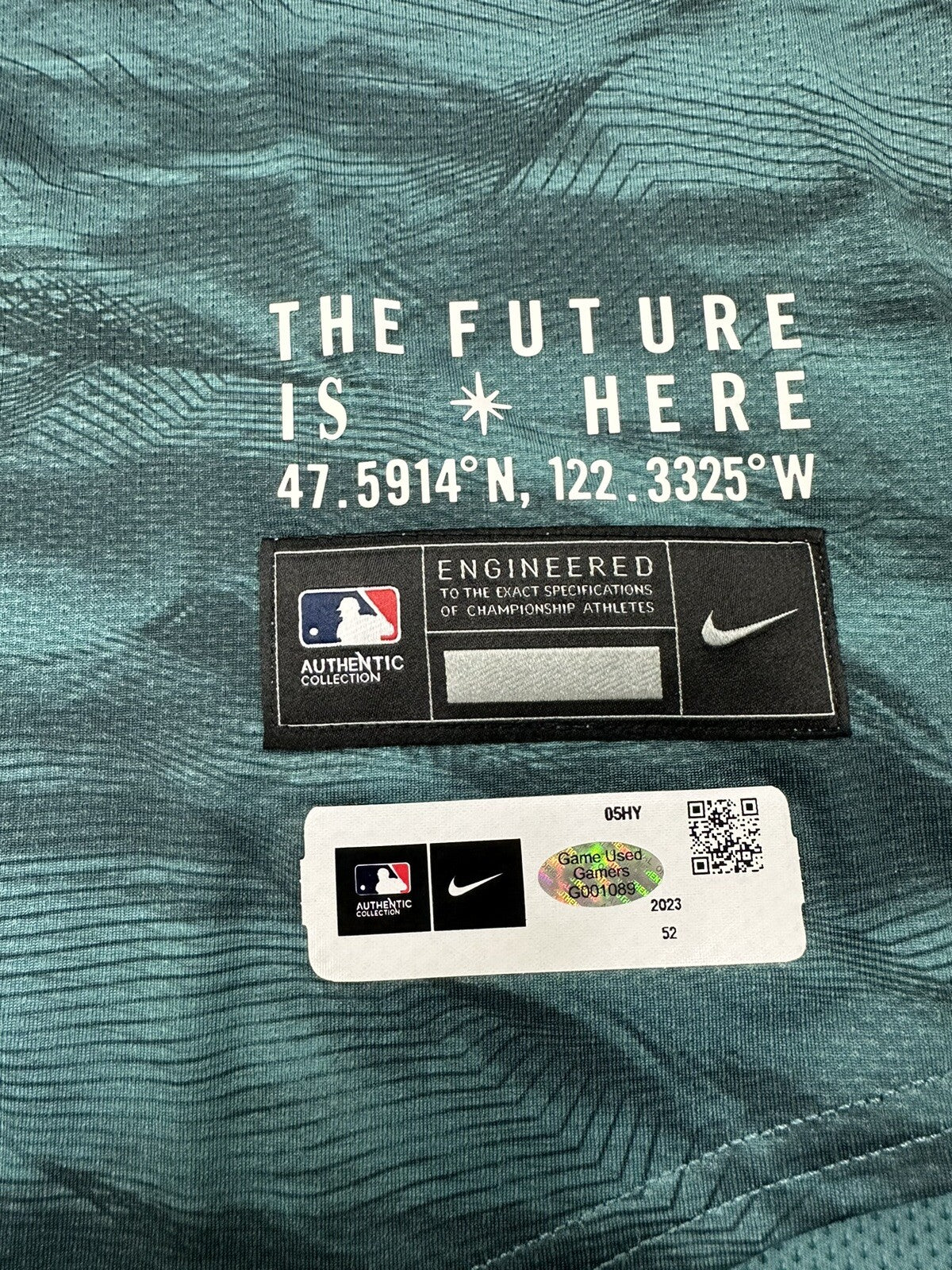 Salvador Perez 2023 AL All Star Game Player Issued Jersey Signed GUG LOA