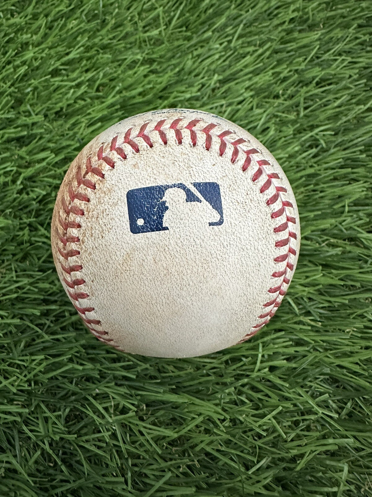 Will Benson Cincinnati Reds Game Used Baseball 2023 “2nd Career Triple” MLB Auth