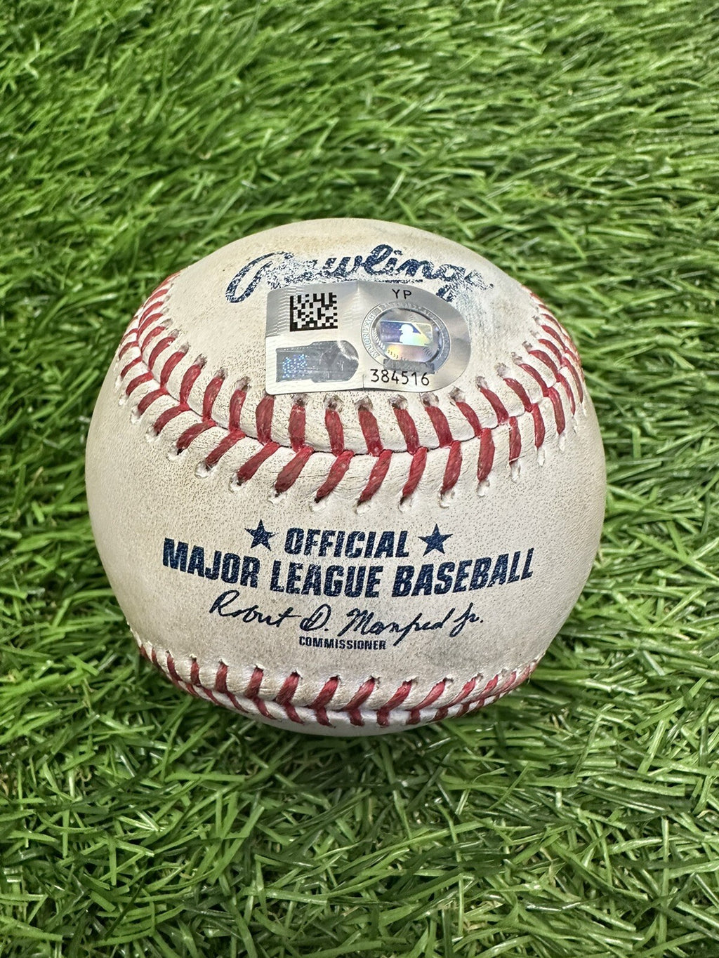 Bryce Harper Phillies Game Used Baseball Single Career Hit 1506 MLB Auth