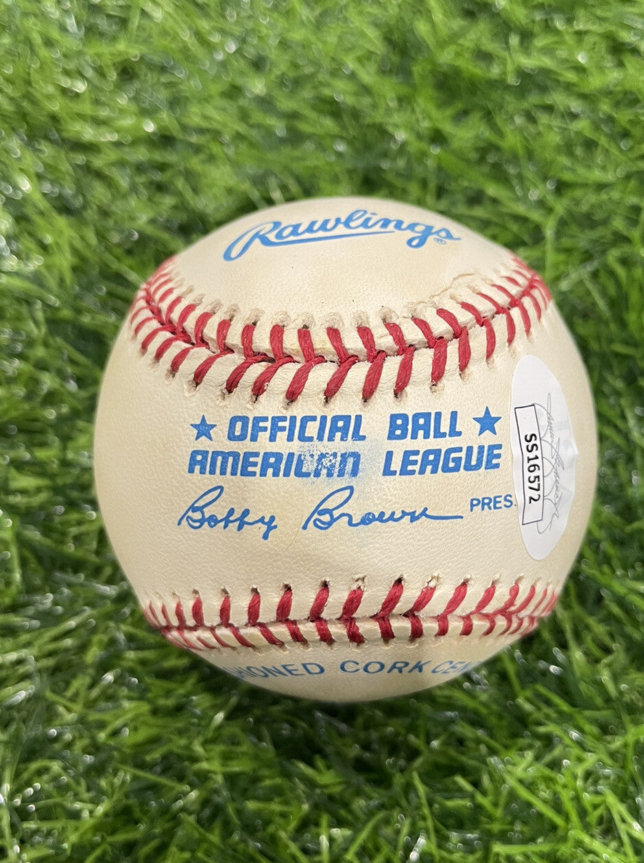 Ken Griffey Jr. and Sr. Dual Signed Baseball JSA LOA Auto