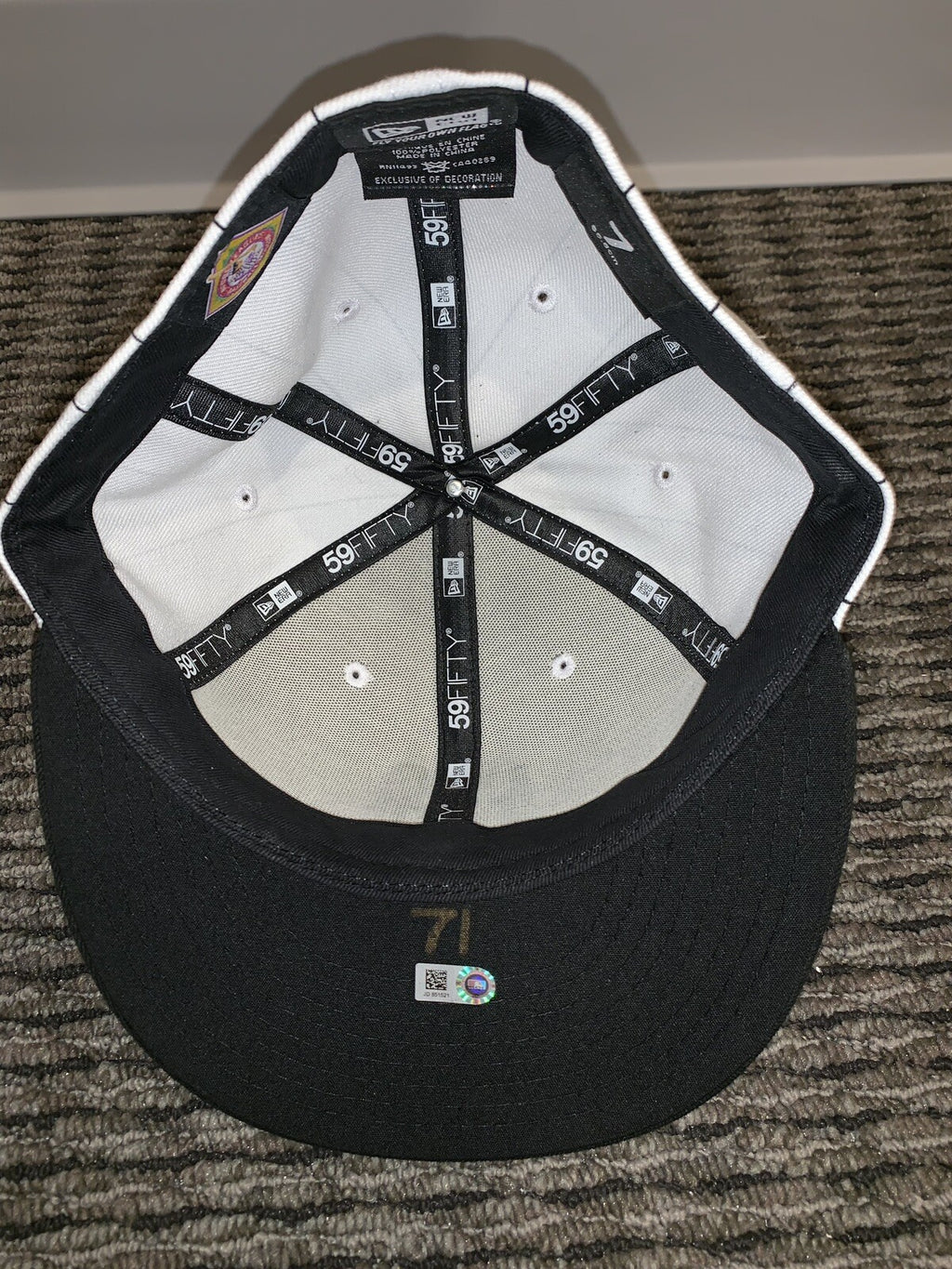 Josh Hader Milwaukee Brewers Game Used Hat TBTC MLB Authenticated