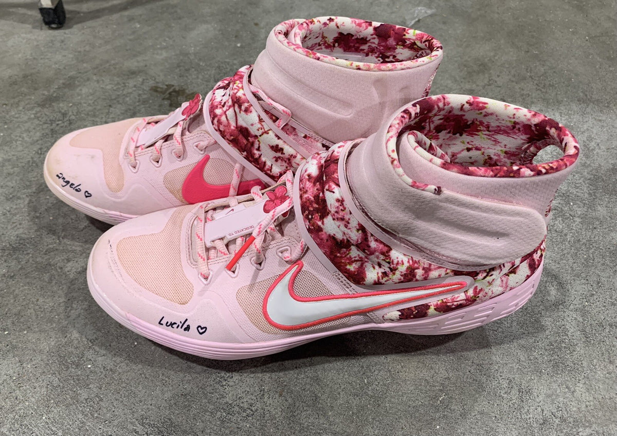 Carlos Gonzalez Cleveland Indians Game Used Cleats 2019 Mothers Day Gonzalez LOA