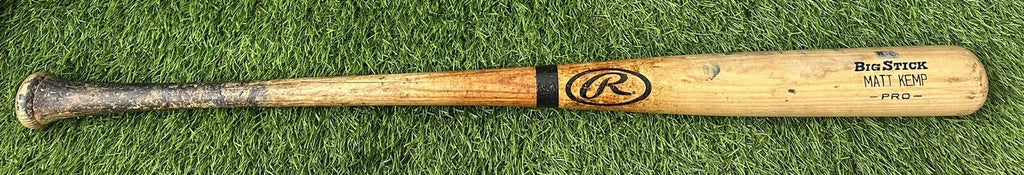 Matt Kemp San Diego Padres Game Used Bat “Career HR 183” Matched MLB Auth
