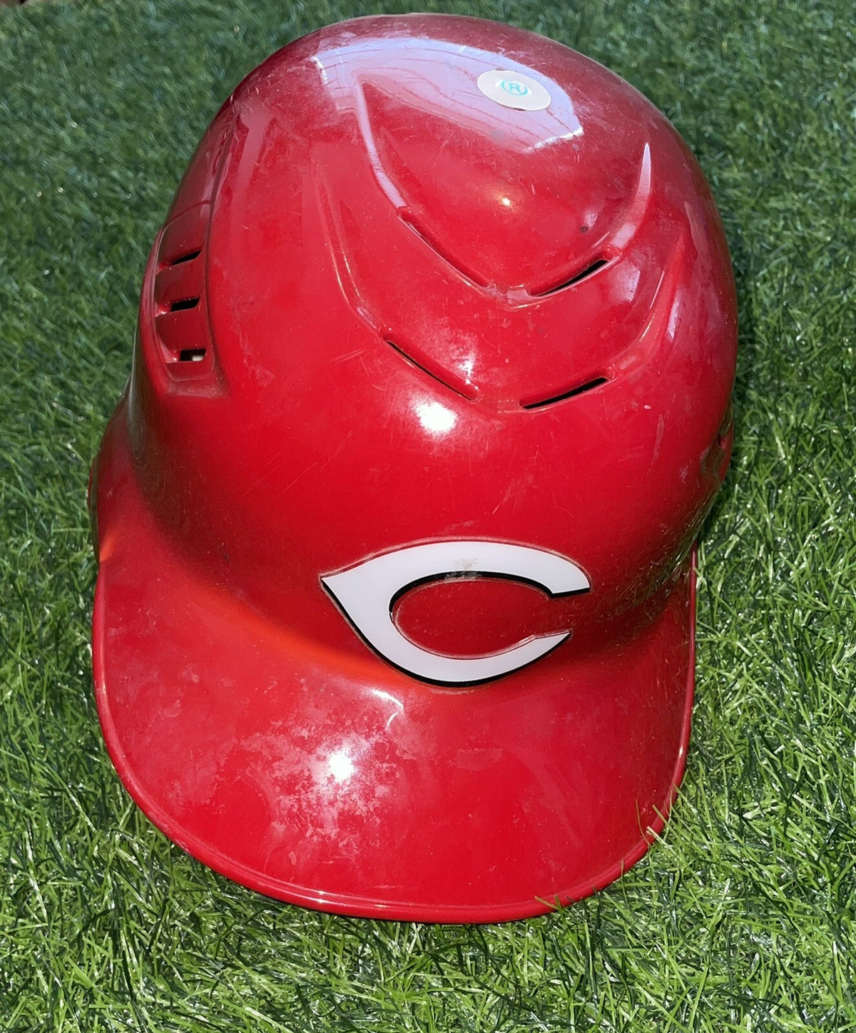 Joey Votto Cincinnati Reds Game Used Helmet 2010 “NL MVP Season” MLB Auth Match