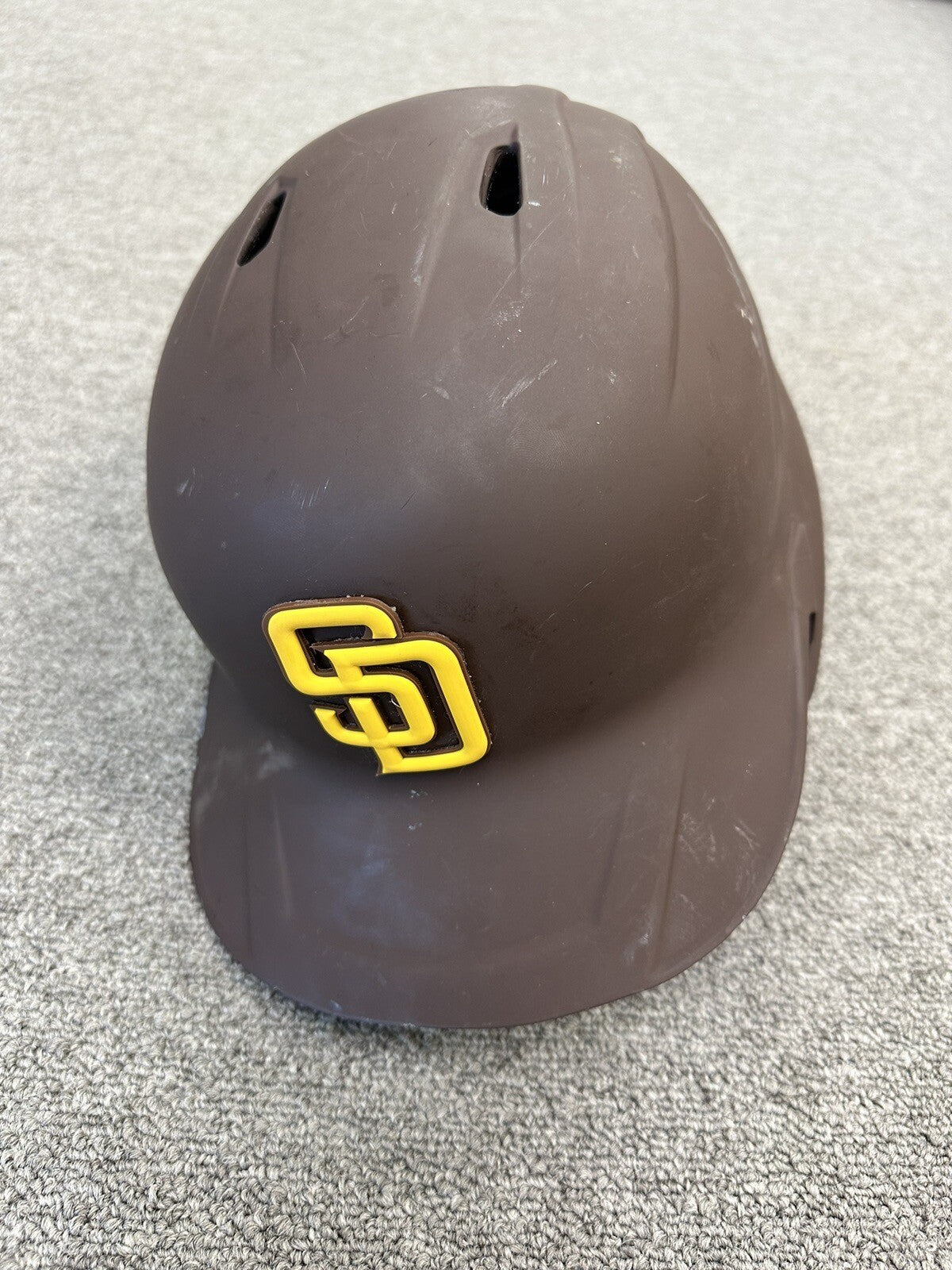 Joe Musgrove San Diego Padres Game Used Worn Helmet 2021 MLB Auth “Final Helmet”
