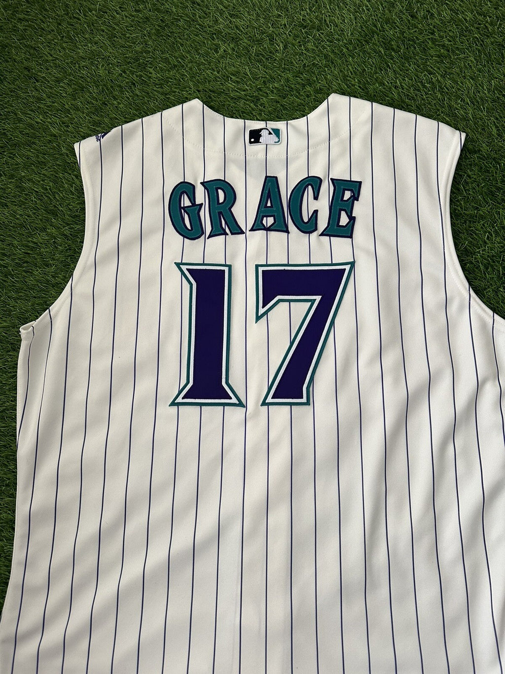 Mark Grace Arizona Diamondbacks Game Used Worn Jersey 2016 MLB Auth