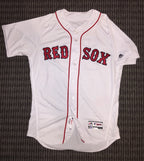 Andrew Benintendi Boston Red Sox Game Used Worn Jersey MLB Auth 2018 WS Season