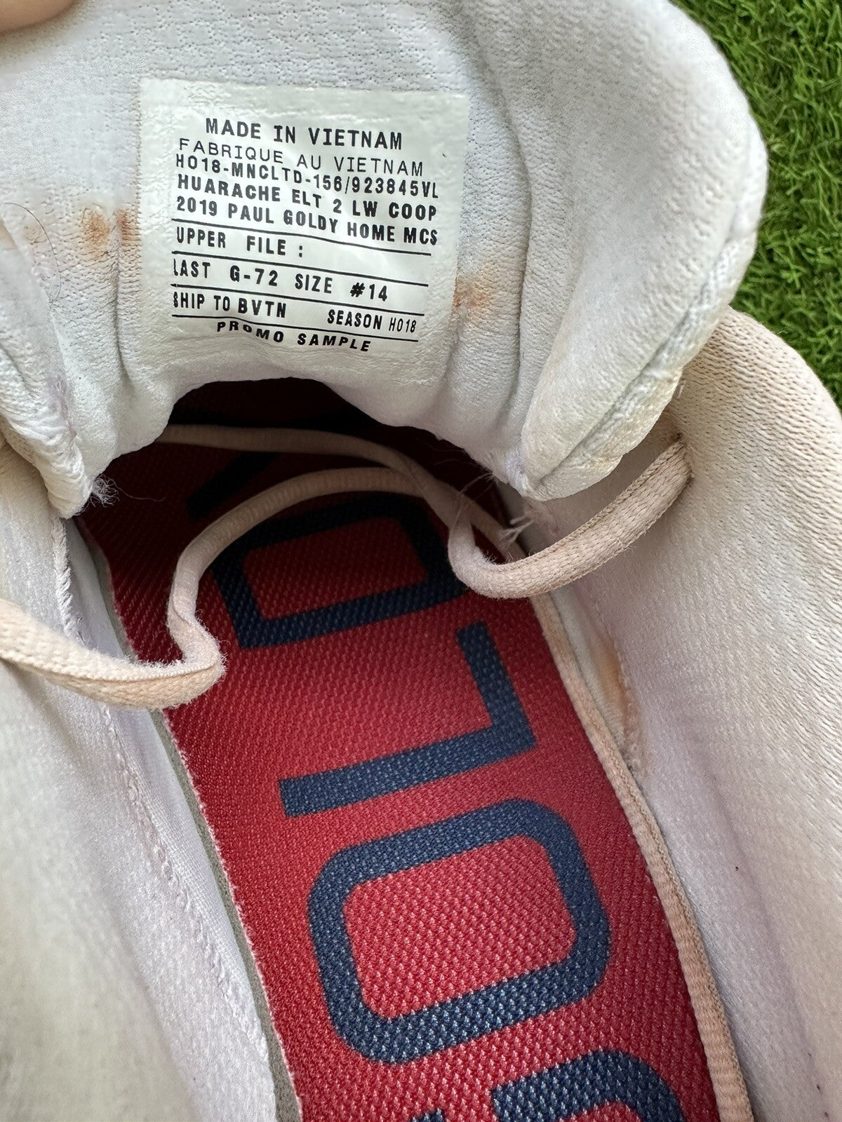 Paul Goldschmidt St. Louis Cardinals Game Used Cleats Signed MLB Auth LOA 2019