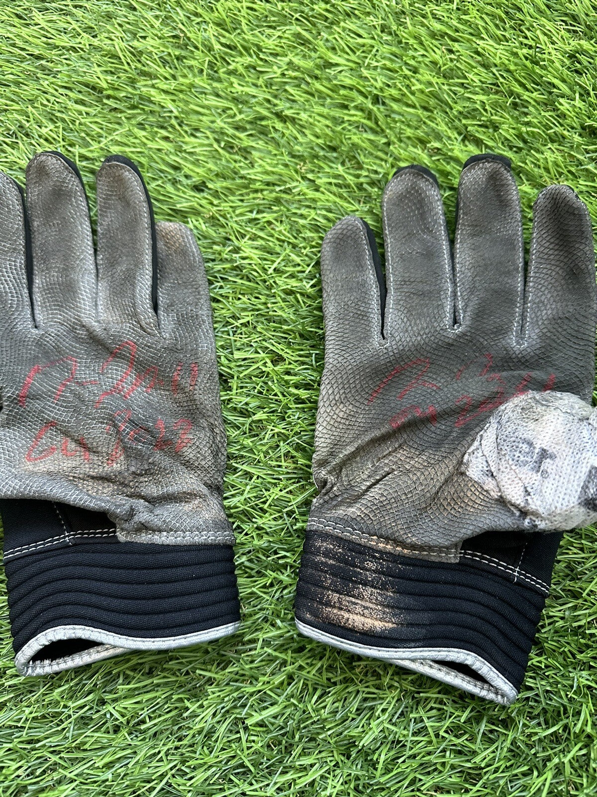 Jose Ramirez Cleveland Guardians Game Used Batting Gloves “2022 Playoffs” Signed