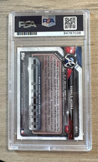 Ronald Acuna Jr. 2018 Bowman Chrome BCP1 Signed Rookie Card PSA 10 Auto