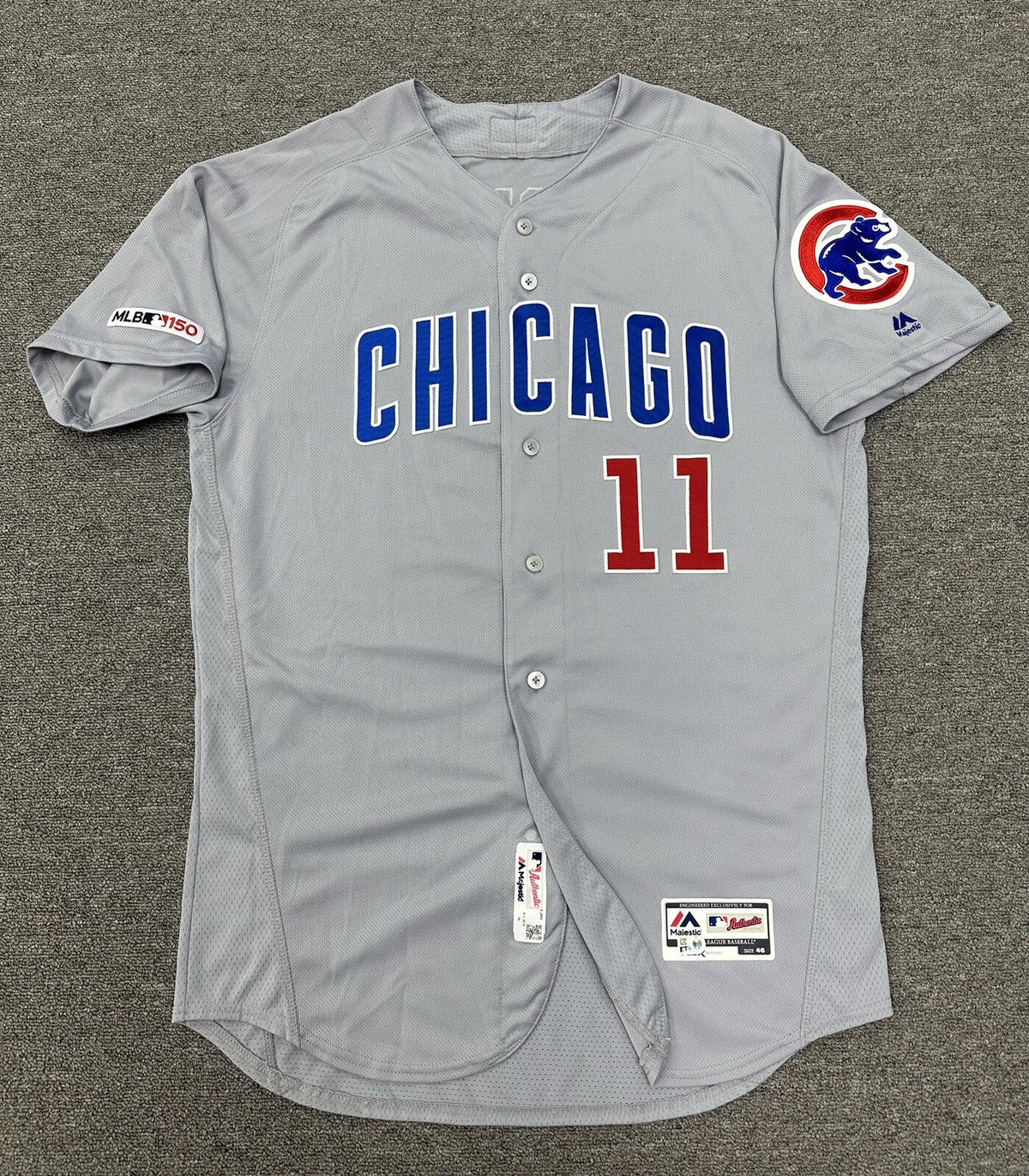Yu Darvish Los Angeles Dodgers Game Used Worn Jersey MLB Auth 2017