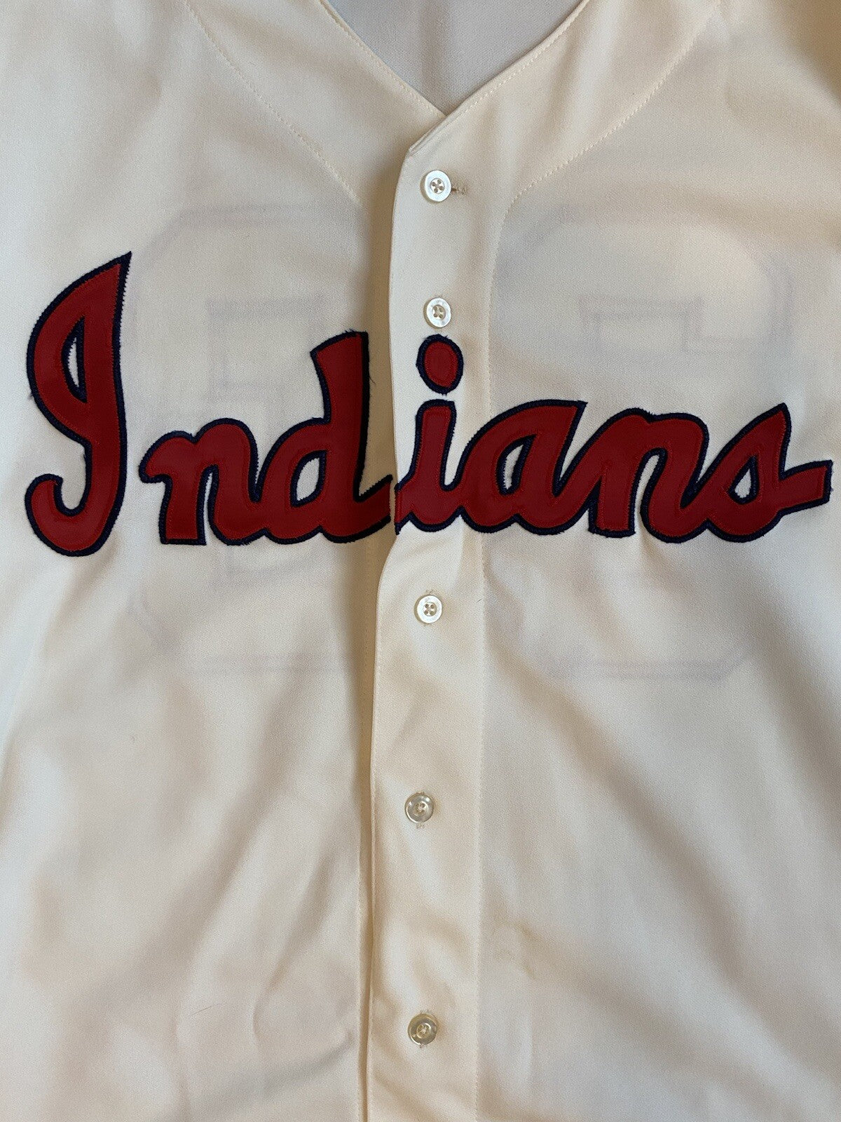 Eddie Murray Cleveland Indians Game Used Worn Jersey 2003 Signed MLB MEARS A10