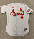 Yadier Molina St. Louis Cardinals Team Issued Jersey 2022 Brock Patch MLB Auth