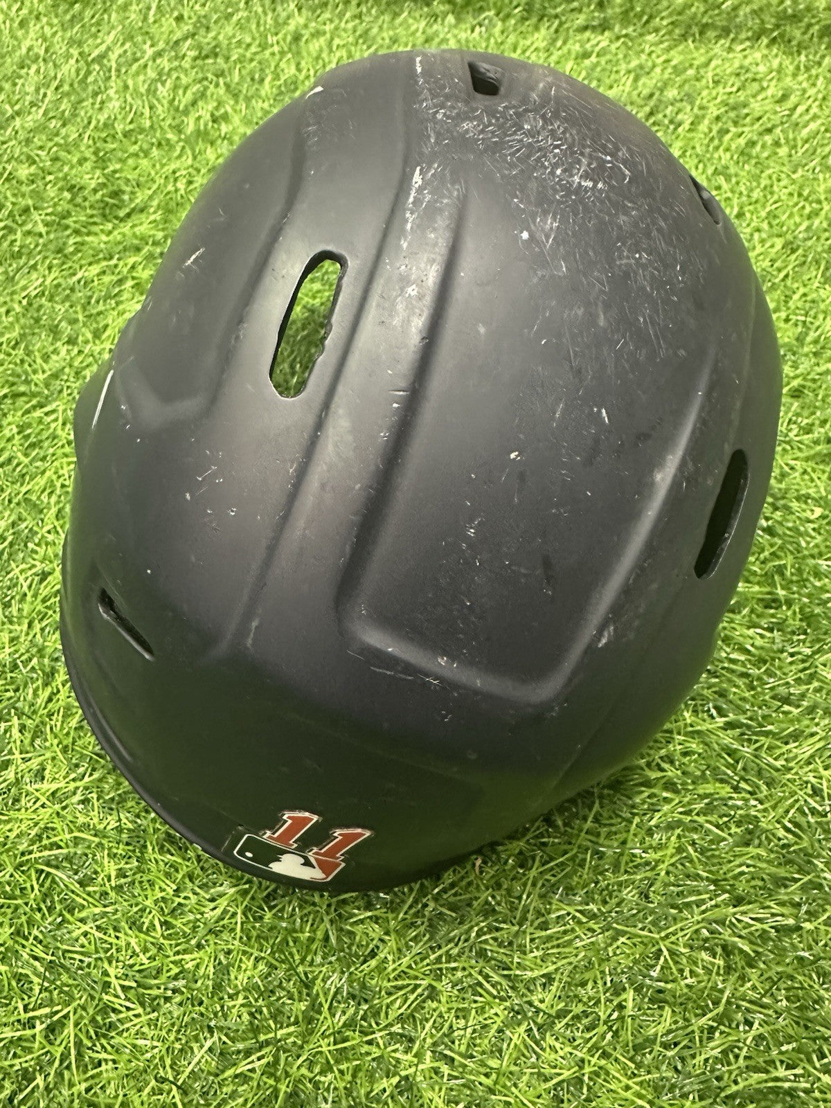 Jorge Polanco Minnesota Twins Game Used Helmet 2021 Entire Season MLB Auth