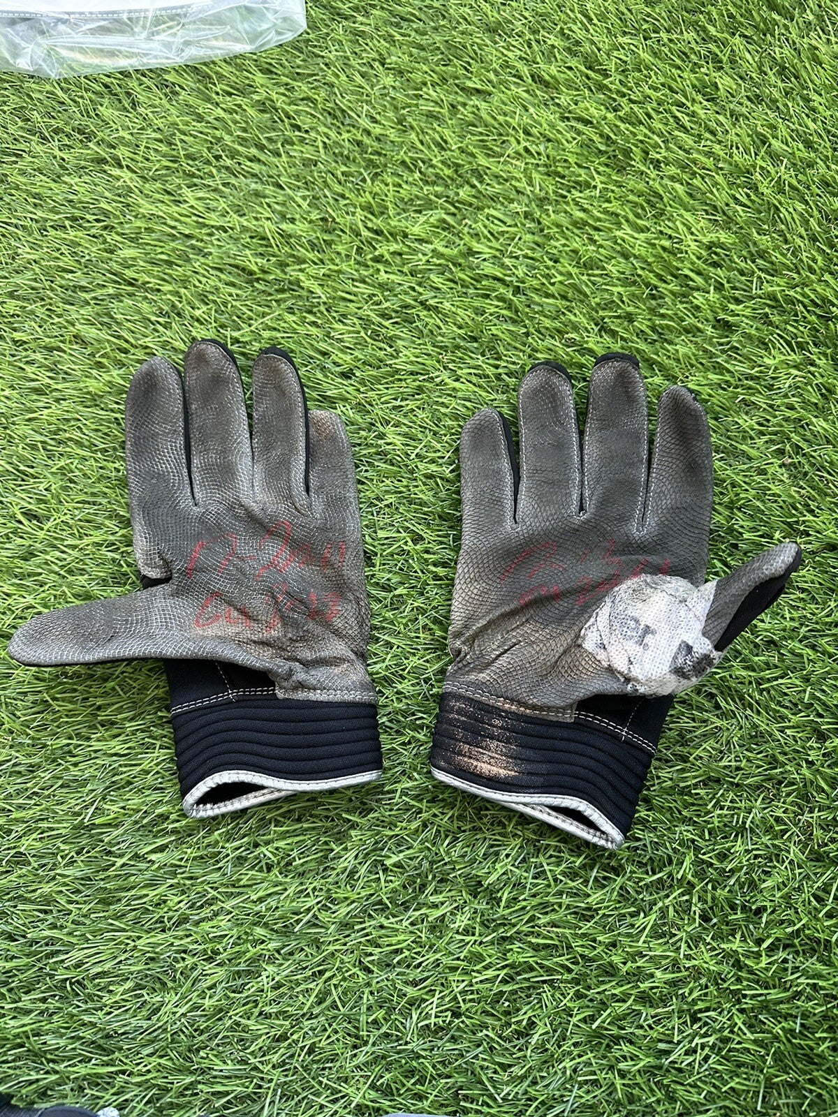 Jose Ramirez Cleveland Guardians Game Used Batting Gloves “2022 Playoffs” Signed