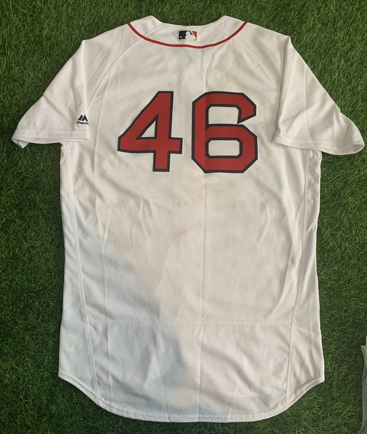 Craig Kimbrel Boston Red Sox Game Used Worn Jersey 2018 “Save Vs Yankees”