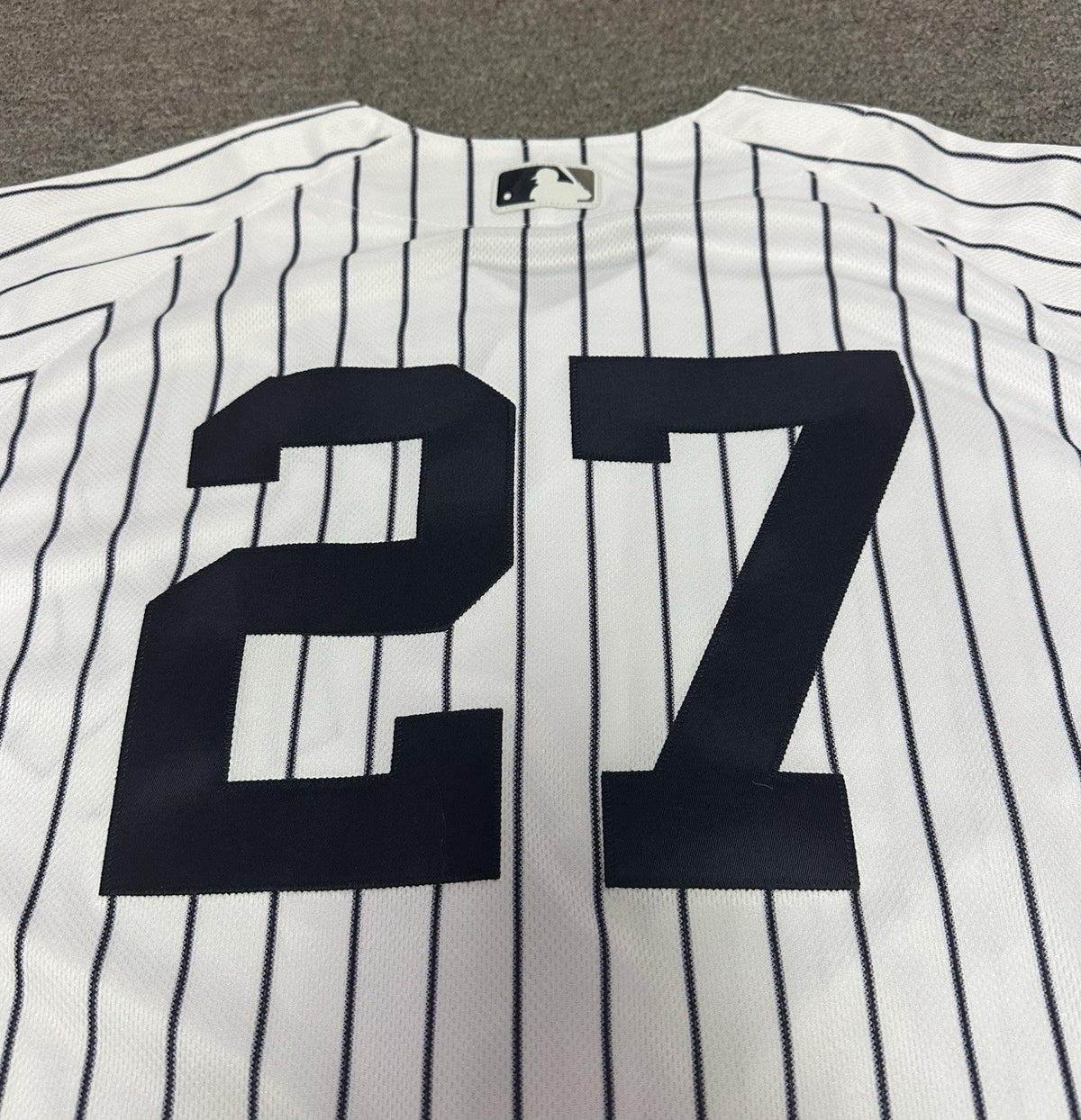 Giancarlo Stanton New York Yankees Player Issued Jersey 2018  MLB Auth