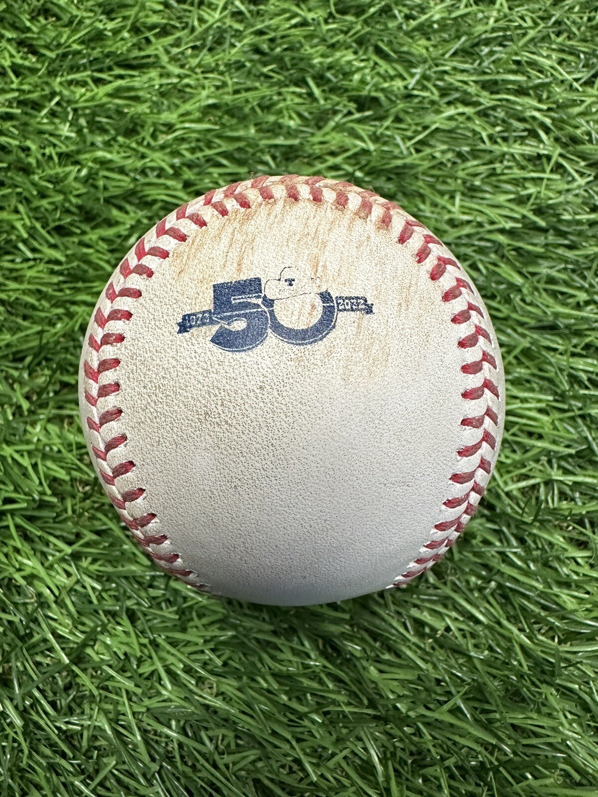 Mike Trout Game Used Baseball 2022 Season Career Hit 1454 Logo Ball MLB Auth