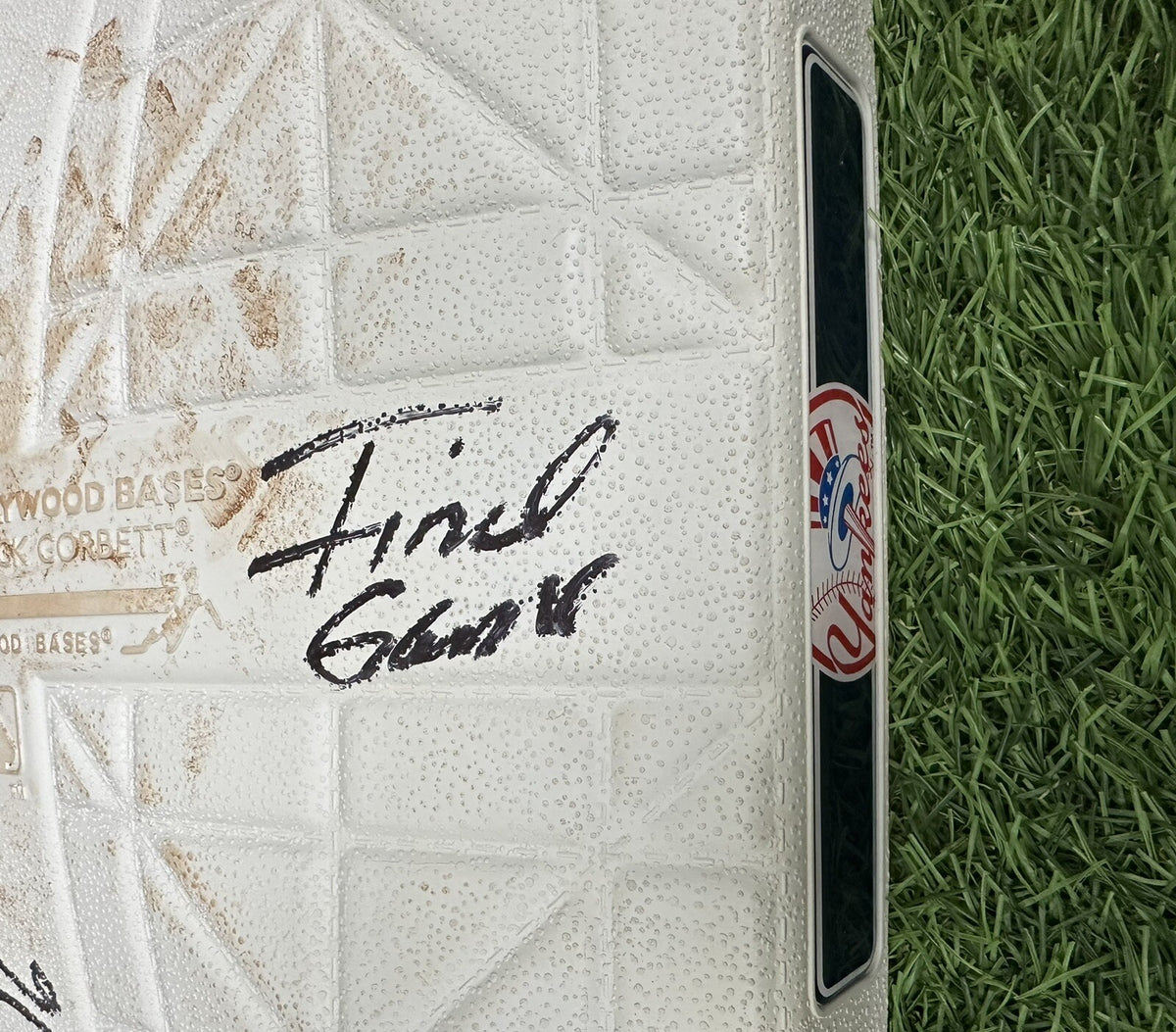Alex Rodriguez New York Yankees Game Used “Final MLB Game” Base MLB Auth