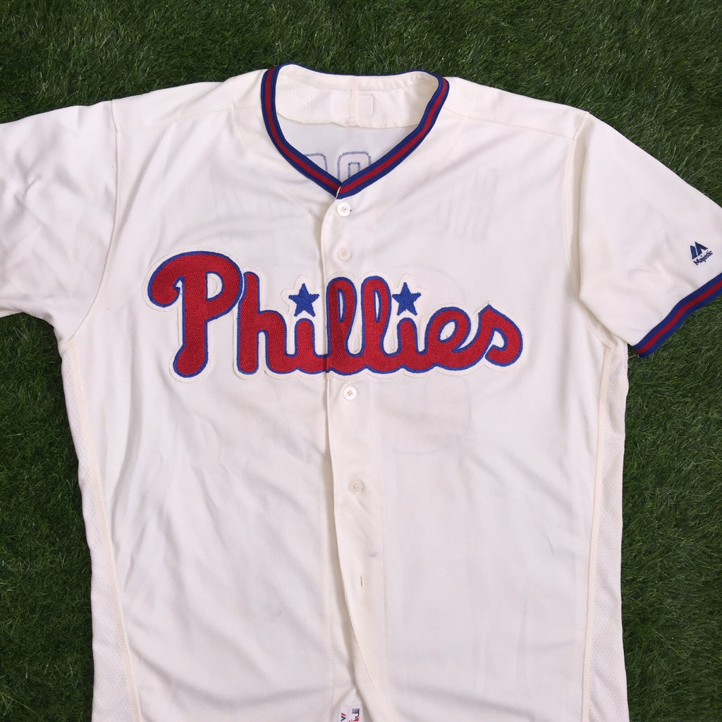 Odubel Herrera Philadelphia Phillies Game Used Worn Jersey MLB Auth