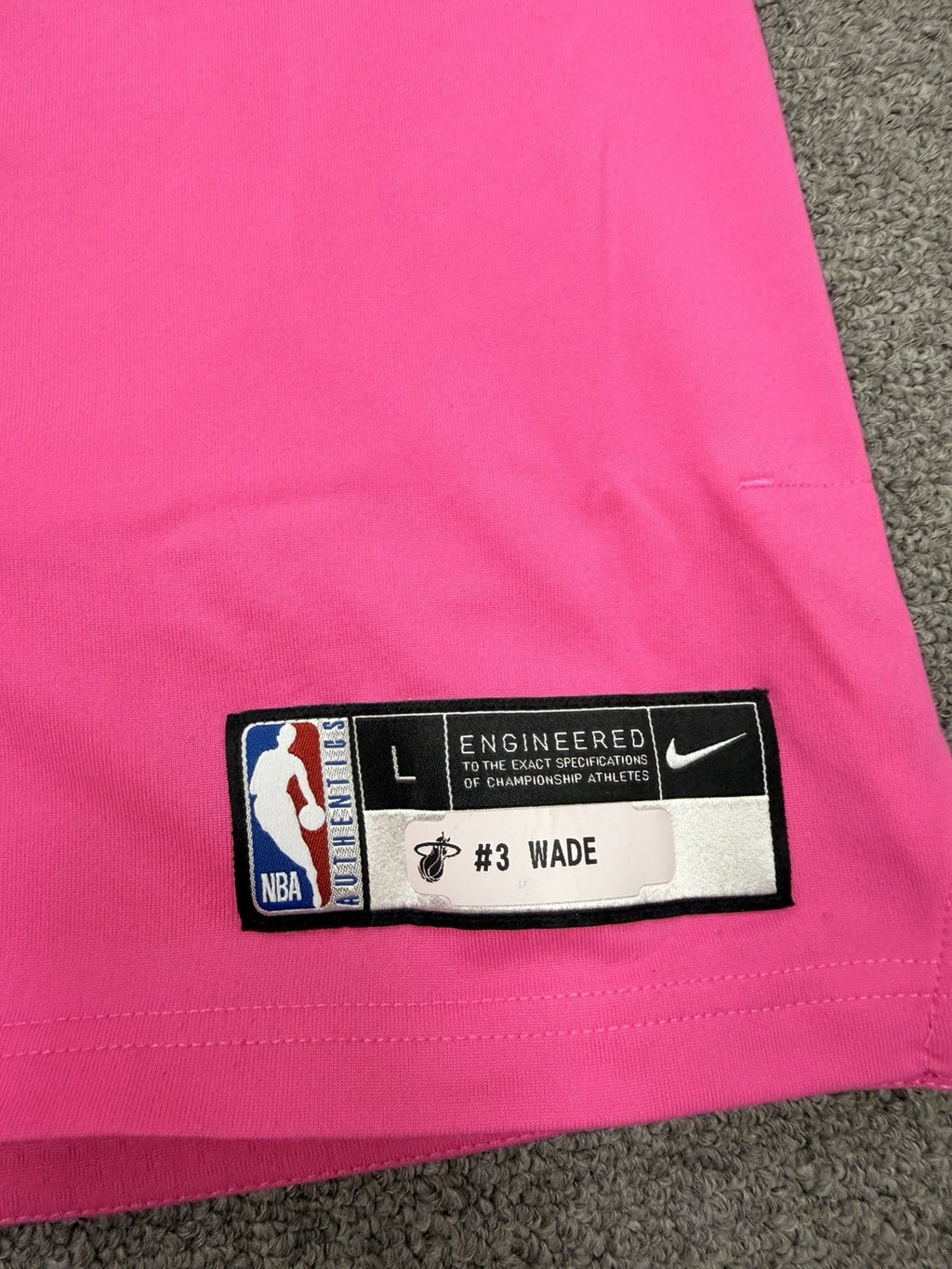 Dwayne Wade Miami Heat Game Used Shooting Shirt 2018