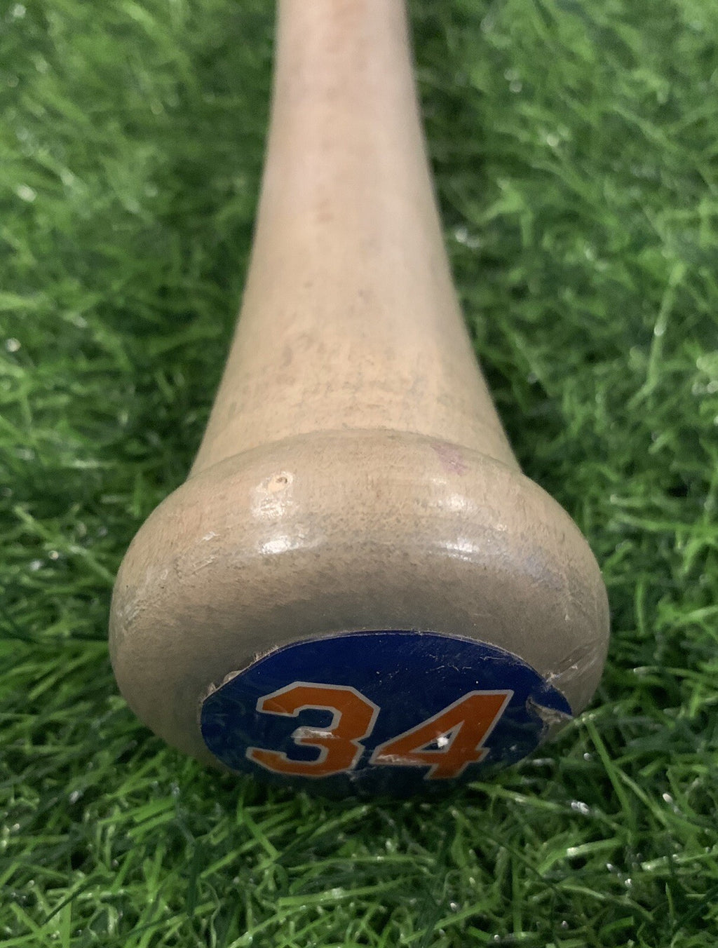 Noah Syndergaard New York Mets Game Used Bat 2019 MLB Auth Excellent Use