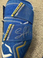 Salvador Perez Game Used Evoshield Shin Elbow Set Photo Matched 2024 GUG LOA