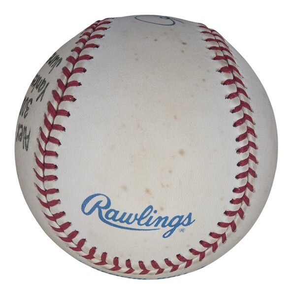 Alex Rodriguez New York Yankees 3000th Hit Signed Commemorative Baseball 3/13