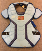 Salvador Perez Kansas City Royals 2024 Game Used Light Blue Protector GUG LOA