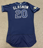Tyler Glasnow Rays Game Used Worn Jersey 2023 *4 Wins* MLB Auth