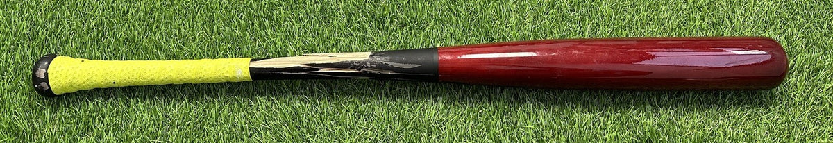 Randal Grichuk Toronto Blue Jays game used bat 2021 “Single"