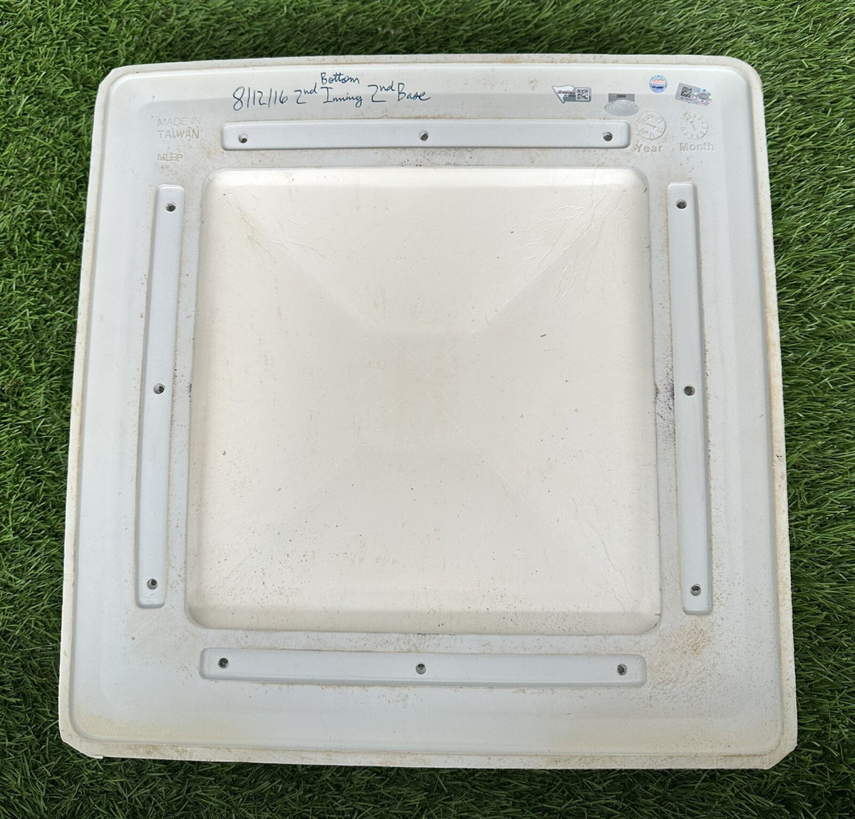 Alex Rodriguez New York Yankees Game Used “Final MLB Game” Base MLB Auth