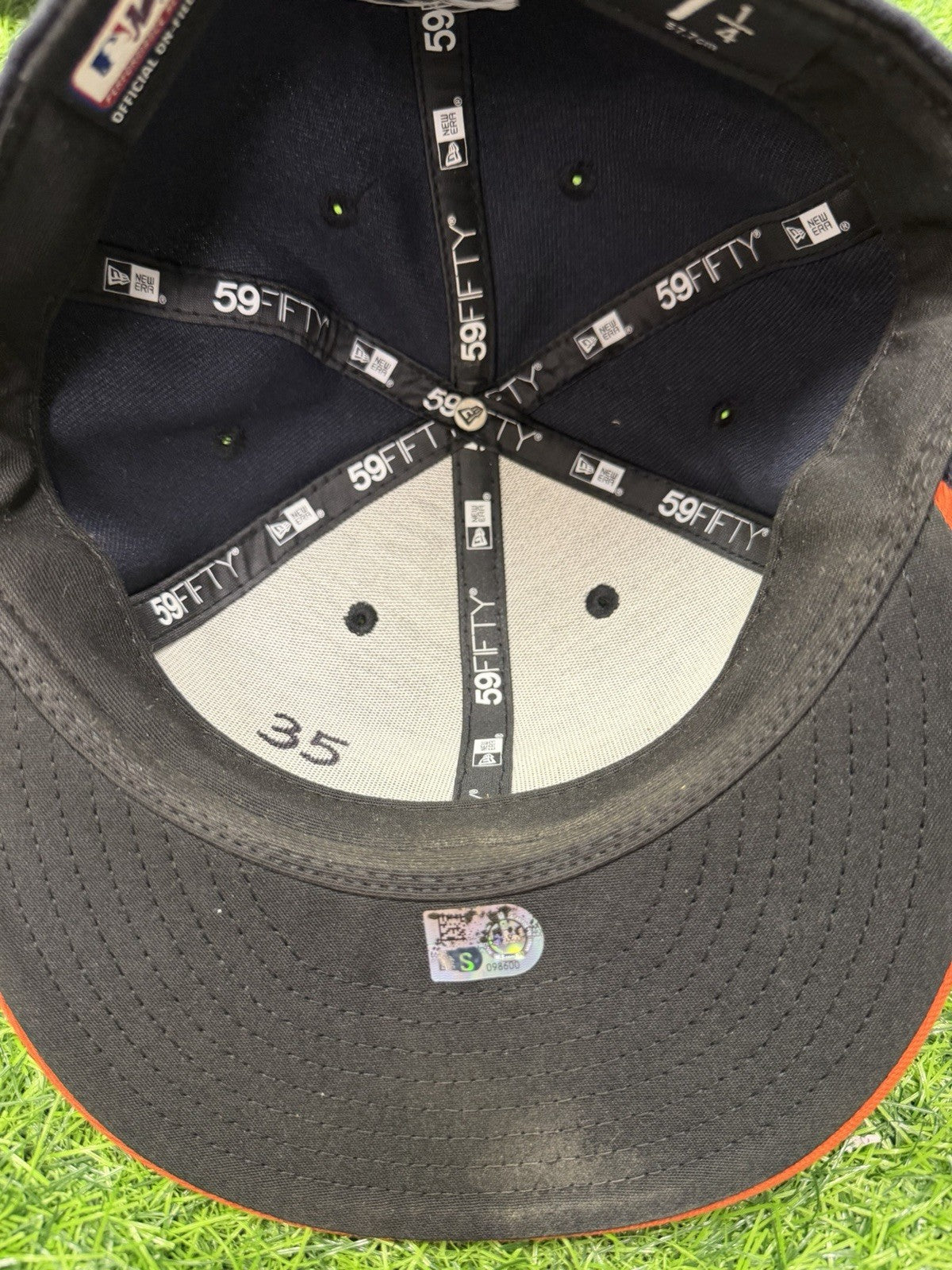 Justin Verlander Houston Astros Game Used Hat 2022 WS Season MLB Auth
