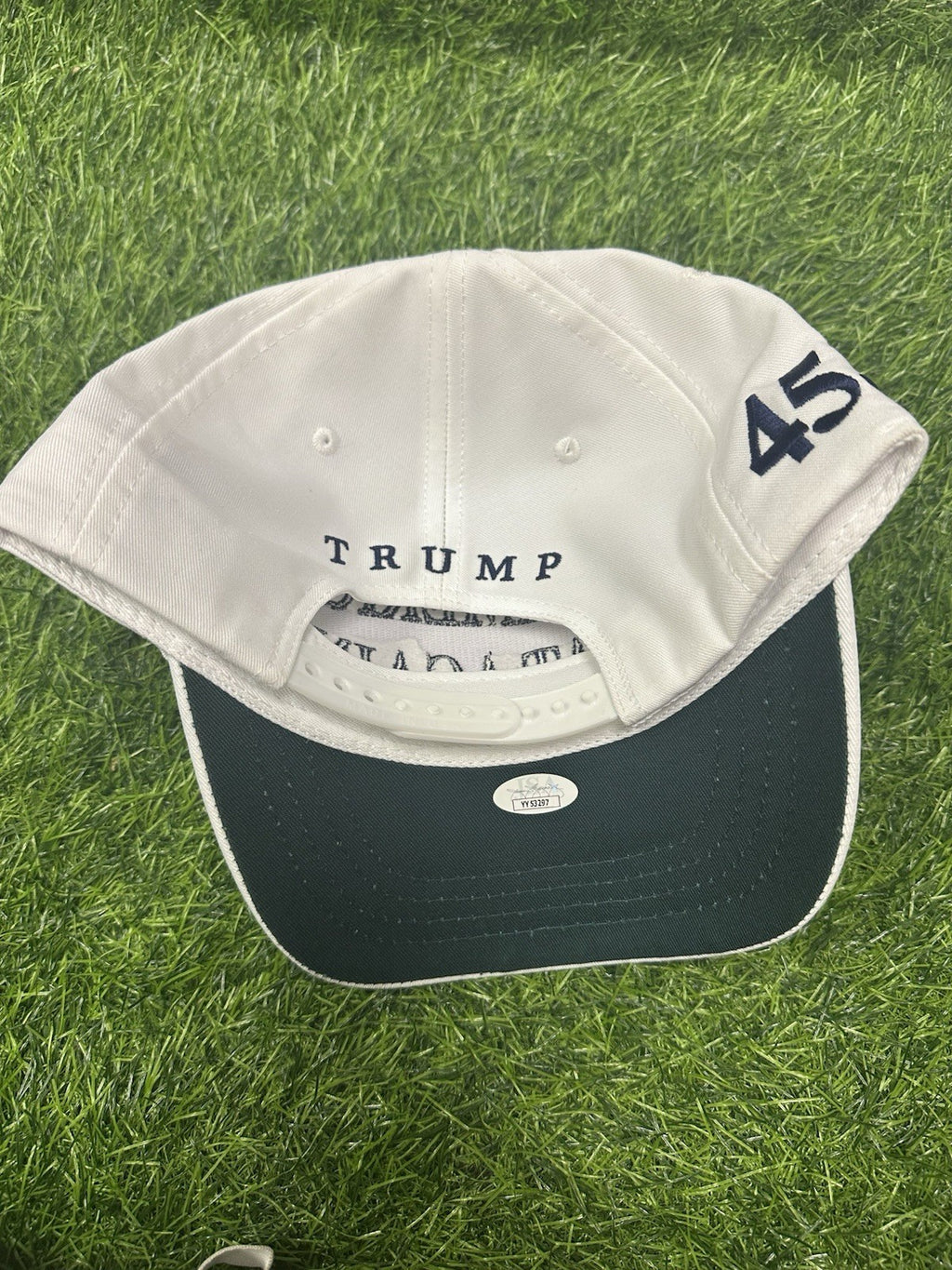 Donald Trump Signed Make American Great Again 45 / 47  Hat JSA Full LOA