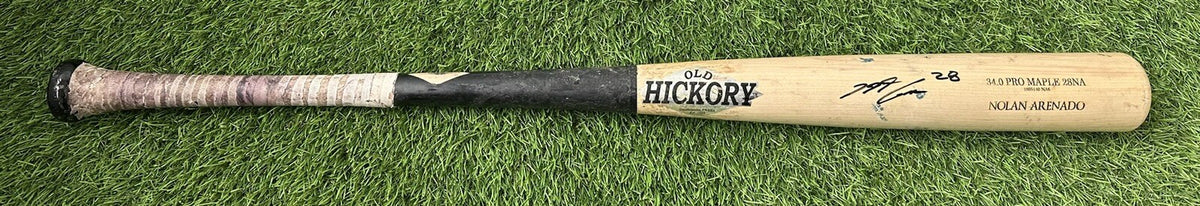 Nolan Arenado Colorado Rockies Game Used Bat “Signed, PSA 9” 2018