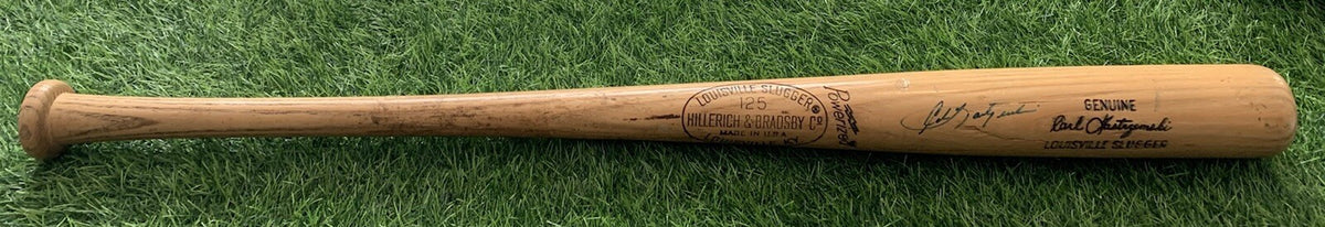 Carl Yastrzemski Boston Red Sox Game Used Bat 73-75 Signed Excellent Use