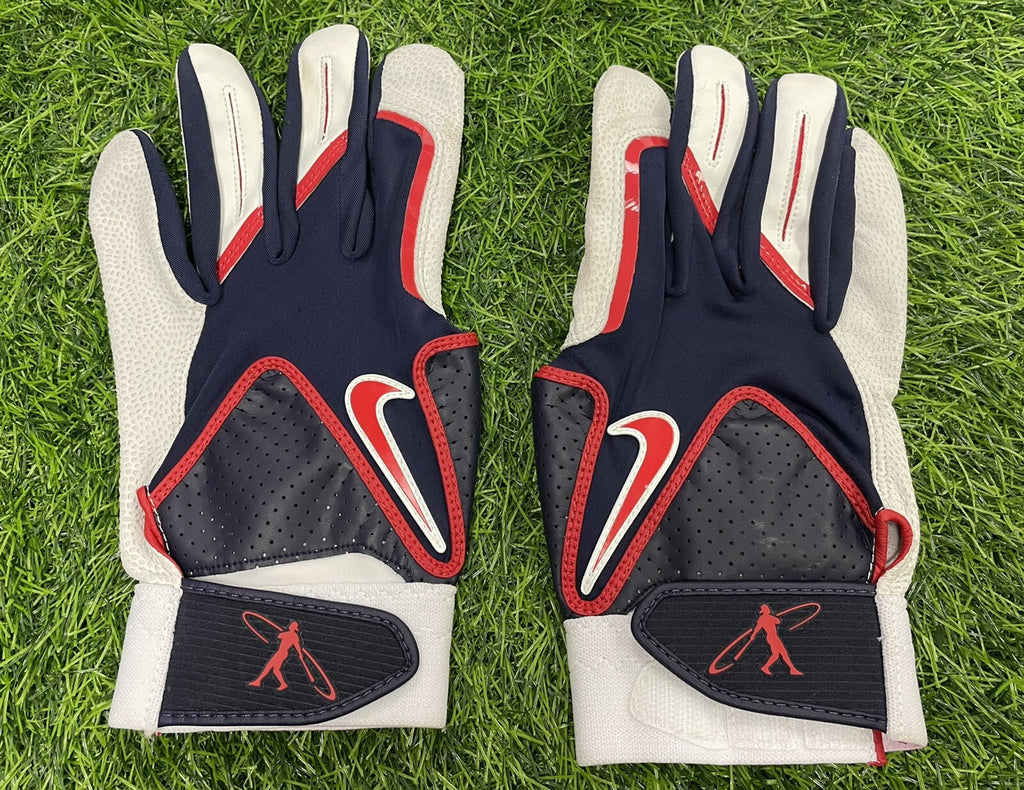 Joc Pederson Atlanta Braves Game Used Worn Batting Gloves “2021 World Series”
