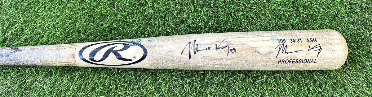 Matt Kemp Colorado Rockies Game Used Bat “Career HR 286” Signed Matched