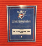 Shai Gilgeous-Alexander Signed OKC Player-Issued Statement Jersey Thunder LOA