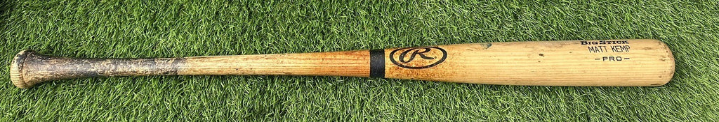 Matt Kemp San Diego Padres Game Used Bat “Career HR 183” Matched MLB Auth