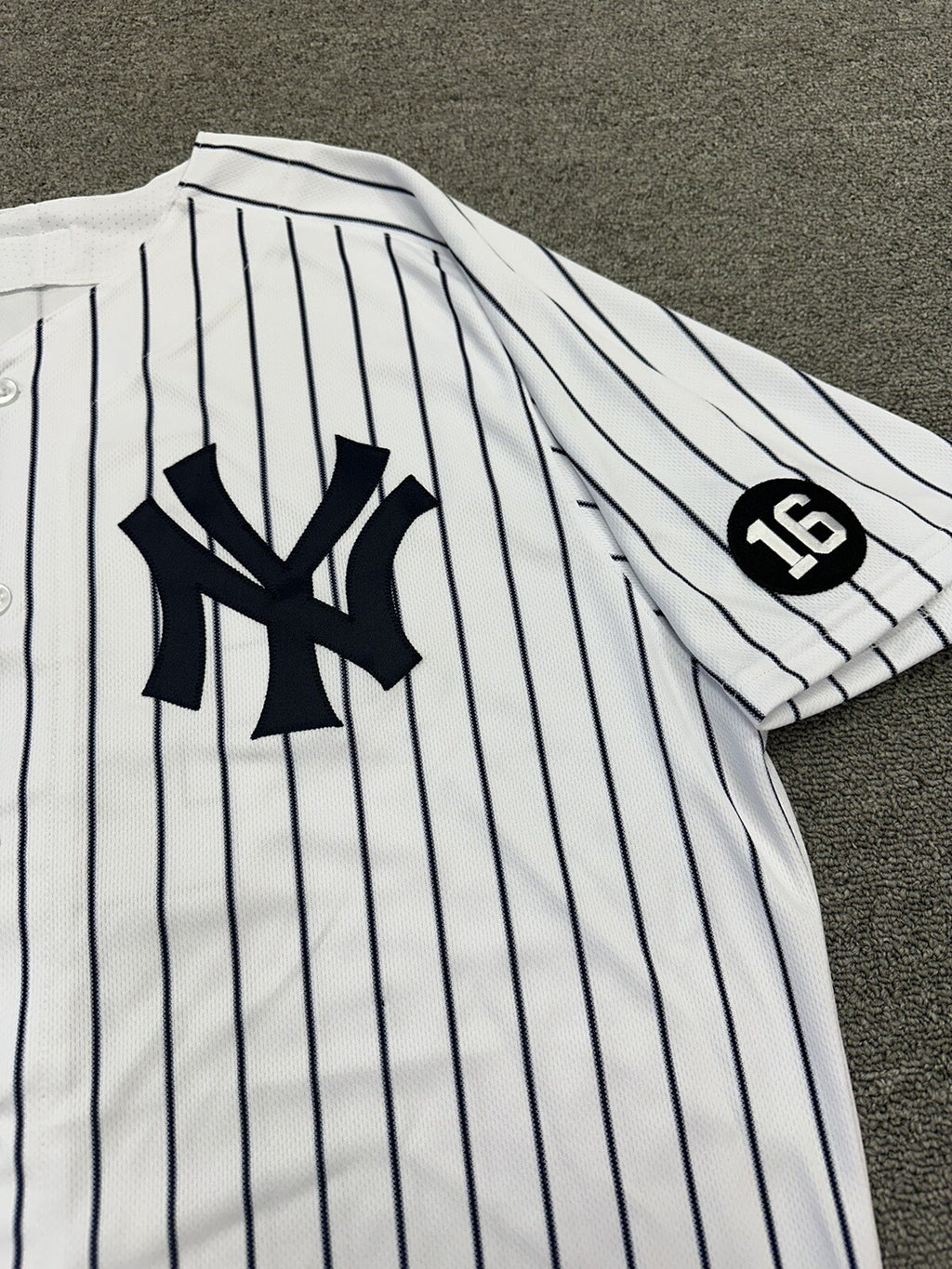 Gerrit Cole New York Yankees Game Issued Jersey 2021 Whitey Memorial Patch MLB